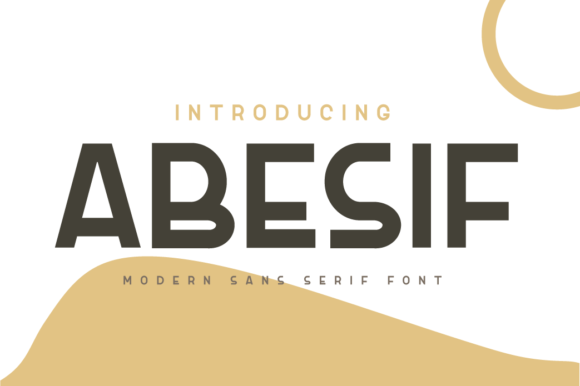 Abesif Font: Elevate Your Craft Designs