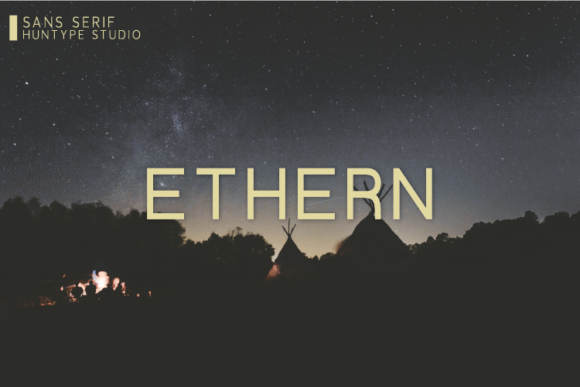 Ethern: The Simple Sans Serif Font for Polished Branding