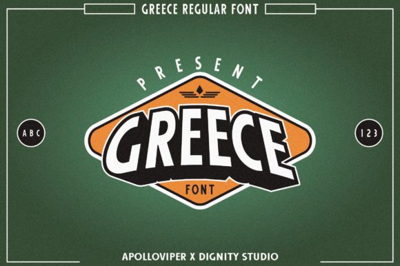 Greece Font: The Perfect Sans Serif for Crafters