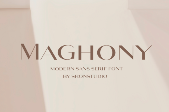 Maghony Font: Elevate Your Campaign Visuals