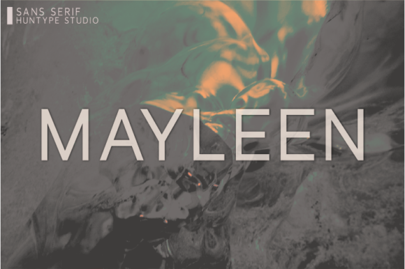 Mayleen: A Modern Sans Serif Font for Editorial Design