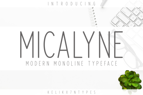 Micalyne Font for Professional Small Business Branding