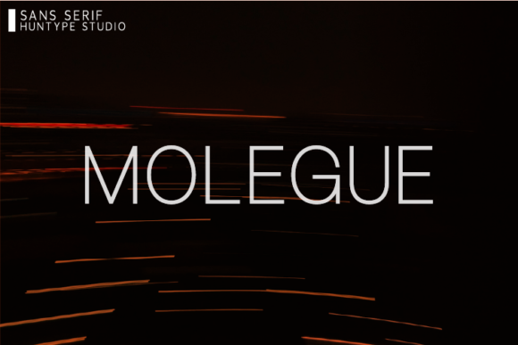Molegue Font: Clean Branding for Small Business