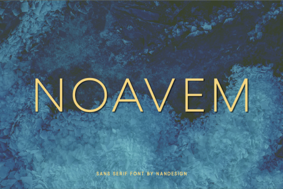 Noavem Sans Serif Font for Makers