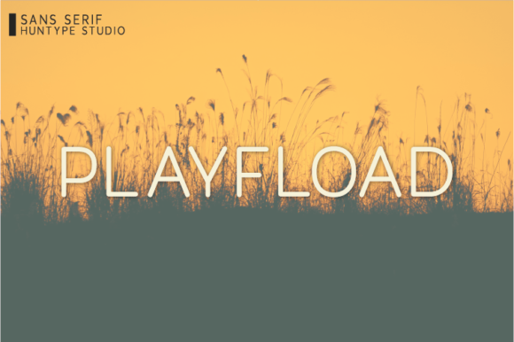 Playfload Typeface for Modern Editorial Design