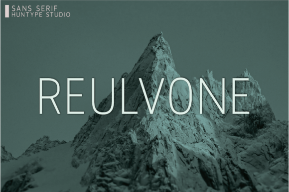 Reulvone Font for Polished Brand Identity