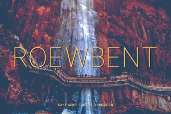 Roewbent Font: The Perfect Typeface for Crafters