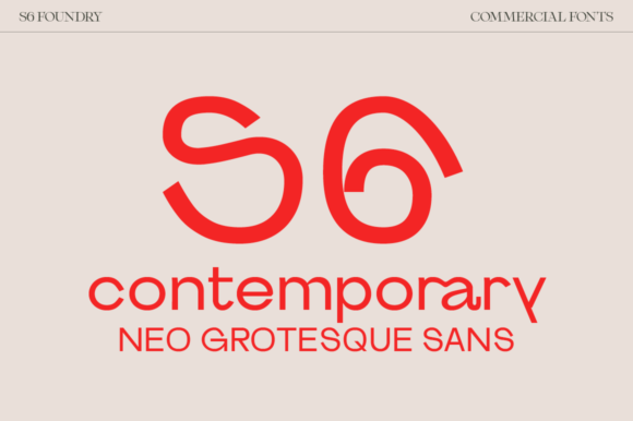 S6 Sans: The Minimal Font for Makers