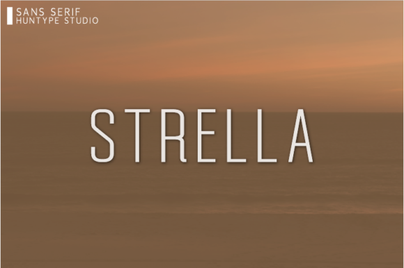 Strella Font for Modern Craft Branding