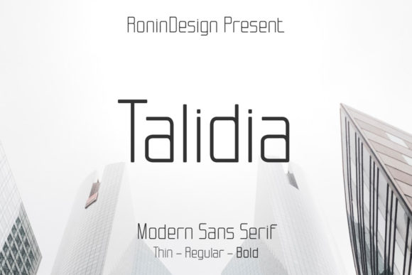 Talidia Font: Elevate Your Brand with Modern Sans Serif Style