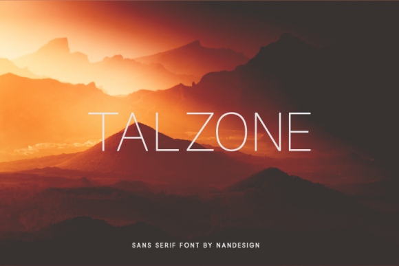 Talzone: The Perfect Sans Serif Font for Crafters