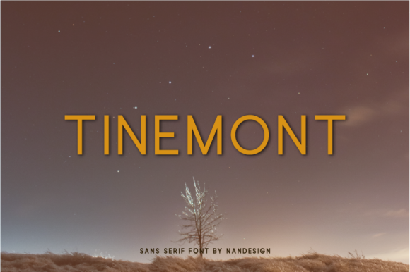 Tinemont: A Clean Sans Serif Font for Modern Editorial Design
