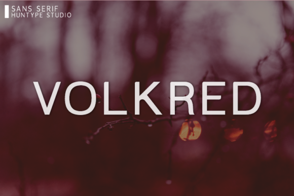 Volkred Font Review: A Modern Sans Serif for Branding