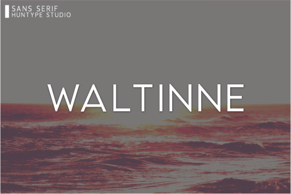 Waltinne: A Modern Typeface for Editorial Design