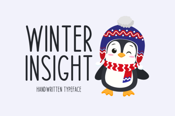 Winter Insight Typeface for Editorial Design